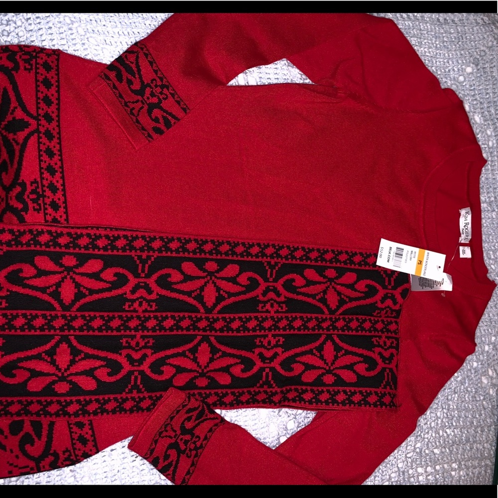 Brand New Kim Rogers Tunic with Scarf Set